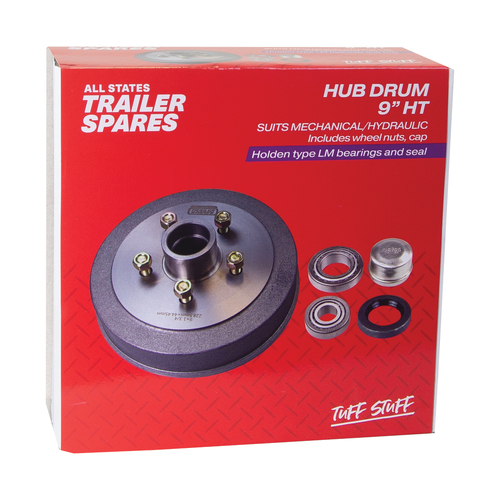 All States Trailer Spares 9" Hub Drum R1903B