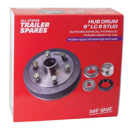 All States Trailer Spares 9" Hub Drum R1903C