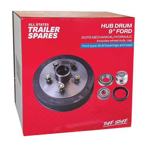 All States Trailer Spares 9" Hub Drum R1904