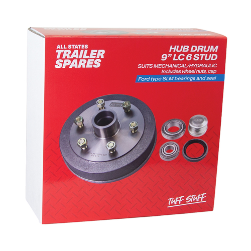 All States Trailer Spares 9" Hub Drum R1904C