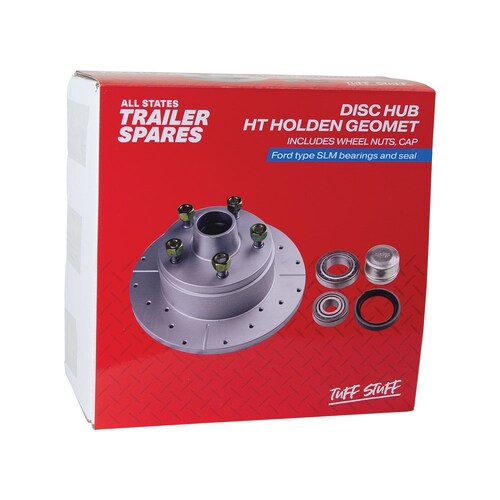 All States Trailer Spares 10" Hub Disc To Suit Slm Bearings (Zinc) R1917G