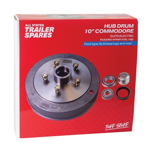 All States Trailer Spares 10" Hub Drum To Suit Slm Bearings R1922A