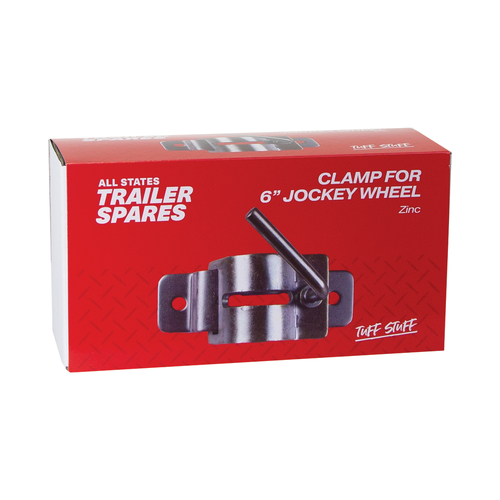 All States Trailer Spares 6" Jockey Wheel Clamp (Zinc) R2106