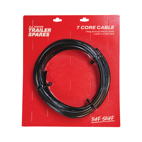 All States Trailer Spares 10M 7-Core Coloured Cable (4 Amp) R4104A