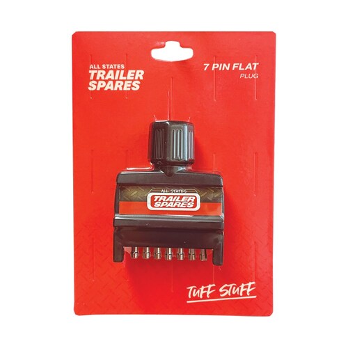 All States Trailer Spares 7 Pin Flat Plug (Male) R4129