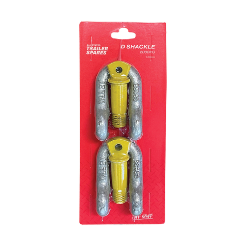 All States Trailer Spares 12Mm Galvanised D-Shackle (Up To 470Kg) R6216A