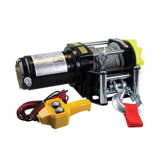 All States Trailer Spares Electric Winch - 2000Lbs REW2000