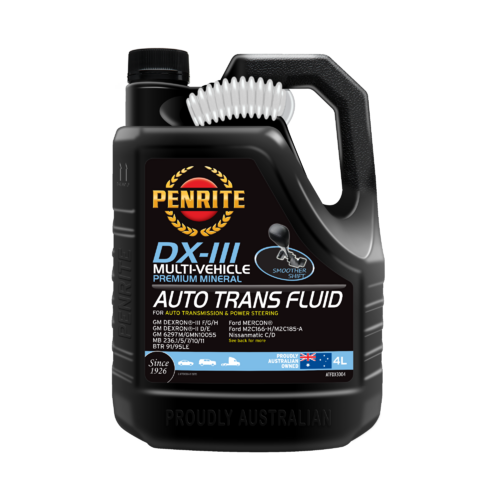 Penrite Atf Dx-iii Dexron 3 Mineral Auto Transmission Fluid 4l ATFDX3004