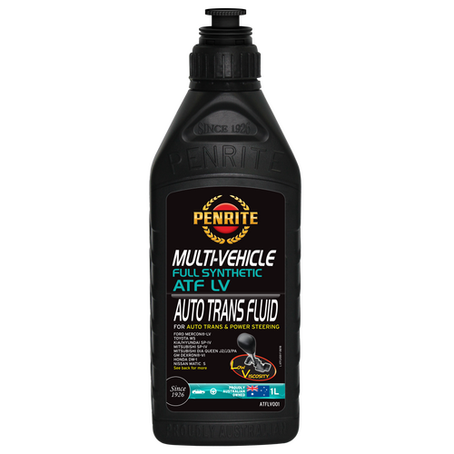 Penrite Multi Vehicle Low Viscosity Full Synthetic Auto Transmission Fluid 1L ATFLV001