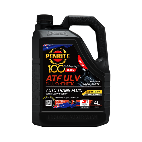 Penrite ATF Multivehicle Ultra Low Viscosity Full Synthetic Trans Fluid 4L ATFULV004