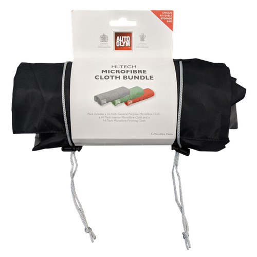 Autoglym Hi-tech Microfibre Cloth Bundle Pack 3pc