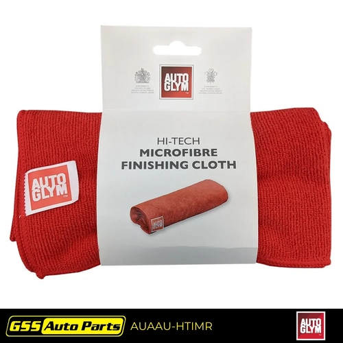 Autoglym Single Red Hi Tech Microfibre Cloth AUAAU-HTIMR