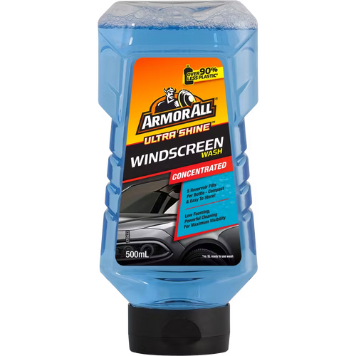 Armor All Ultra Shine Windscreen Wash Concentrate 500mL AUSGLCB-500-1ANZ