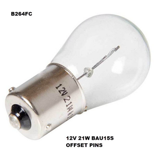 Exelite Globe Bayonet Cap 12V 21W Ba15S - Box Of 10 B264FC