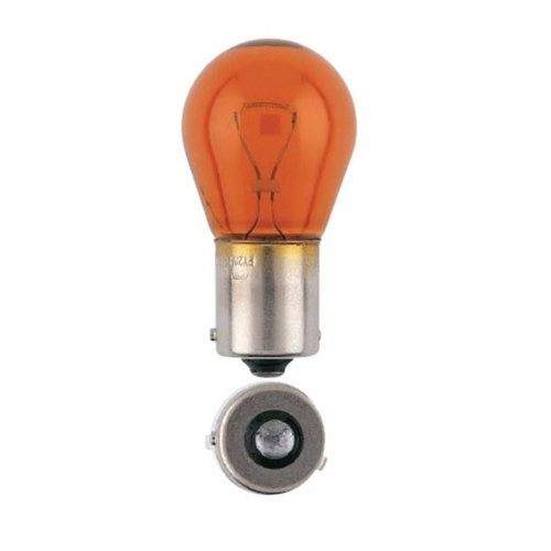 Exelite Bayonet Cap 12V 21W Amber Bulbs - Box Of 10 B264FY