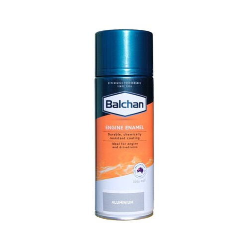 Balchan Engine Enamel Paint With Ceramic - Aluminium Look 300g Aerosol BAL102002