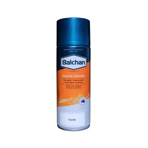 Balchan High-Performance Engine Enamel Paint With Ceramic Clear 300g Aerosol BAL102009