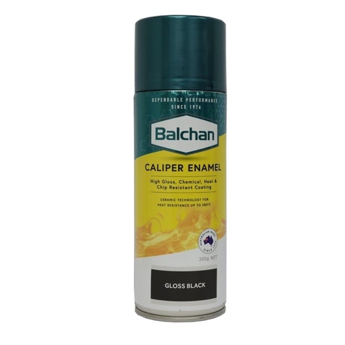 Balchan Caliper Spray Paint Gloss Black 300g Aerosol BAL104102