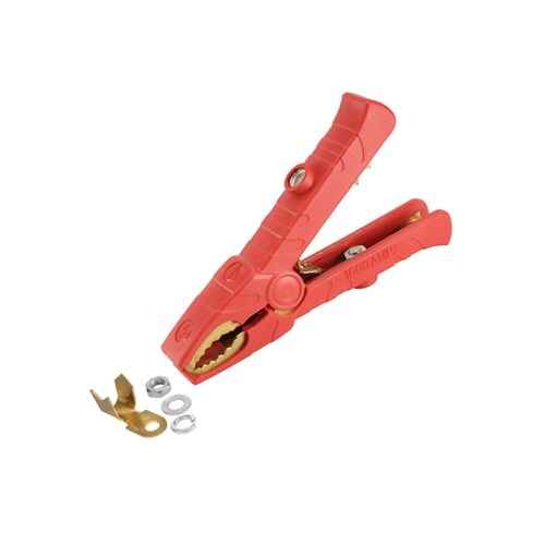 Projecta Solid Brass Battery Clamps, Red BC1000R