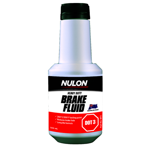 Nulon DOT 3 Brake Fluid 500mL BF3