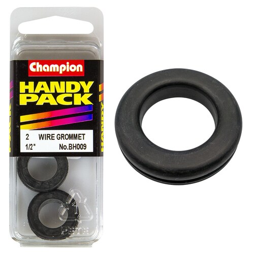 Champion Fasteners Pack Of 2 Nitrile Rubber Wiring Grommets - M12 X 16 X 20Mm BH009