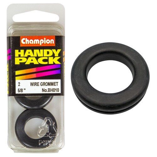 Champion Fasteners Pack Of 2 Nitrile Rubber Wiring Grommets - M16 X 25 X 28Mm BH010