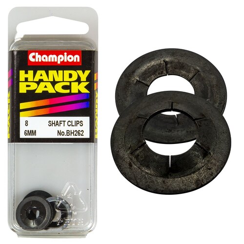 Champion Fasteners Pack Of 8 External Shaft Clips/Lock Rings 8PK BH262
