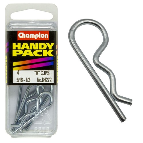 Champion Fasteners Pack Of 4 R-Clips 4PK BH272