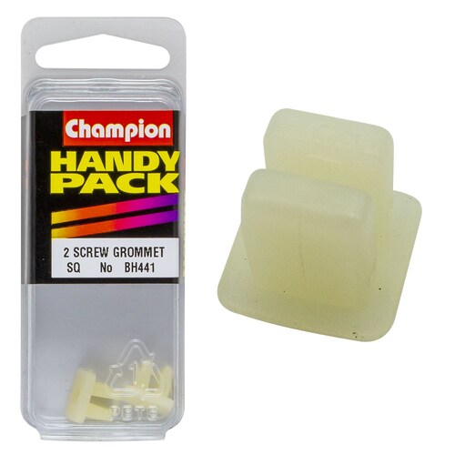 Champion Fasteners Pack Of 2 White Screw Grommets For 4.2Mm Screws And 8.3Mm Hole BH441