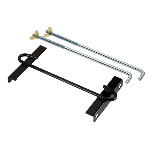 Projecta 18Cm Metal Battery Hold Down Clamp With 225Mm Bolts BHD18M