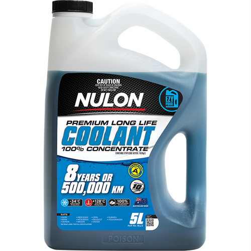 Nulon Premium Long Life Blue Coolant Concentrate 5L (BLL5)