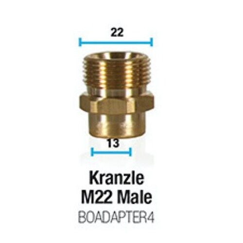 Bowden's Own Adapter - M22 Male BOADAPTER4