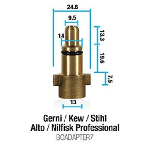 Bowden's Own Universal Pressure Washer Adapter BOADAPTER7