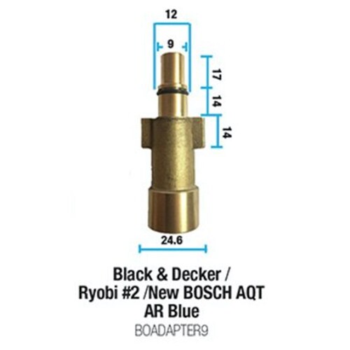 Bowden's Own Black Decker/Ryobi Adapter BOADAPTER9