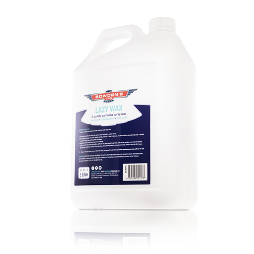 Bowden's Own Lazy Wax 5L BOLAZY5L
