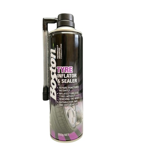 Boston Tyre Inflator And Puncture Sealer 350g 78615