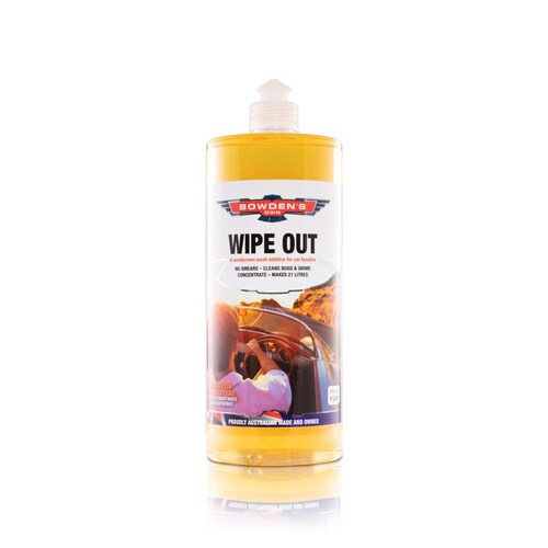 Bowden's Own Wipeout Windscreen Additive - 1L BOWOUT