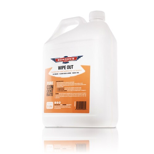 Bowden's Own Wipeout Windscreen Additive 5L BOWOUT5L