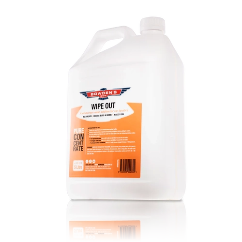 Bowden's Own Wipeout Windscreen Additive 5L BOWOUT5L