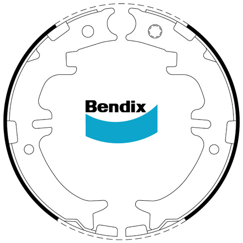 Bendix Handbrake Shoe Set BS1794