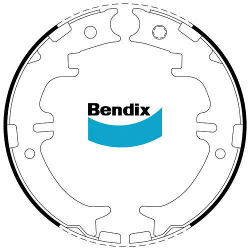 Bendix  Handbrake Shoe Set    BS1794  