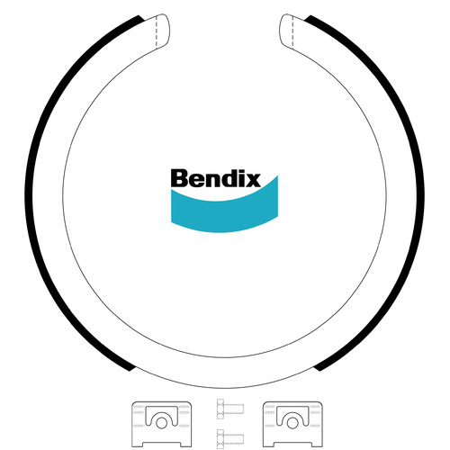 Bendix Handbrake Shoe (1 Single Side) BS3215