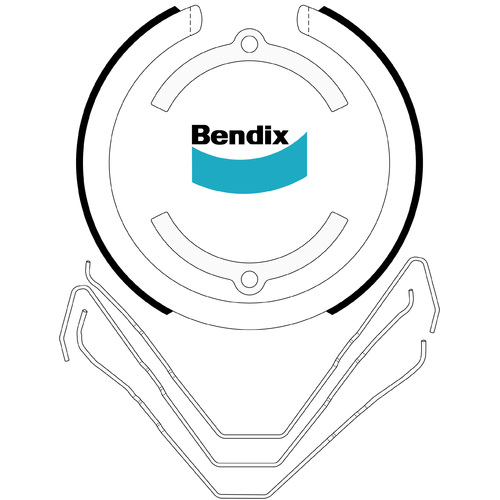 Bendix  Handbrake Shoe (1 Single Side)    BS3217  