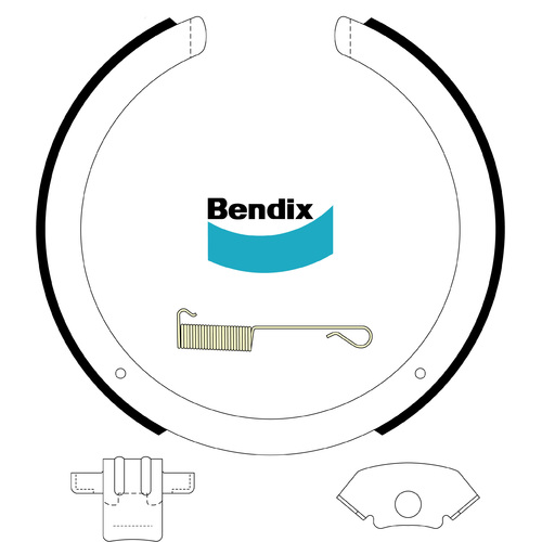 Bendix Handbrake Shoe (1 Single Side) BS3218