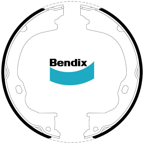 Bendix  Handbrake Shoe Set    BS5096  
