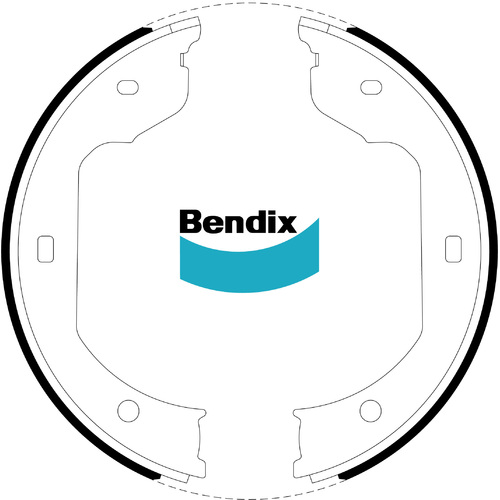 Bendix Handbrake Shoe Set BS5099