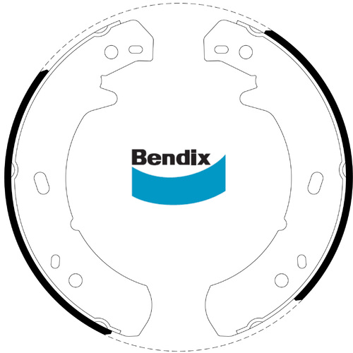 Bendix Handbrake Shoe Set BS5102