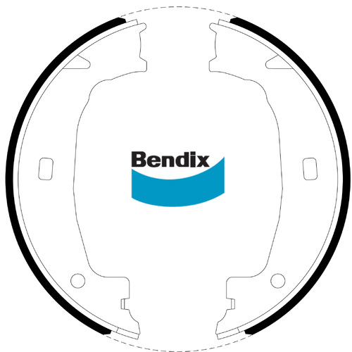 Bendix Handbrake Shoe Set BS5103