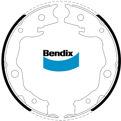 Bendix Handbrake Shoe Set BS5257