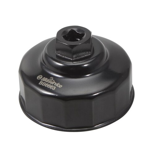 Bikeservice Cup Oil Filter Wrench 68mm-14f BS6663 BS6663